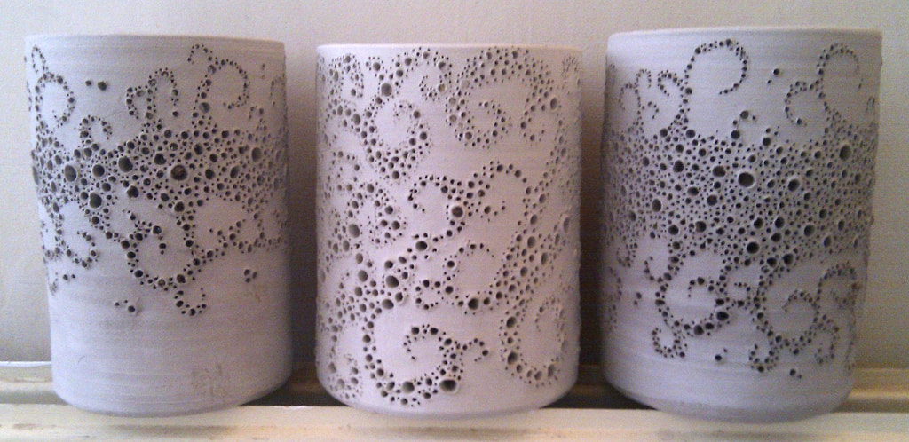 Ceramic Slab Lanterns - KELL HIGH SCHOOL ART